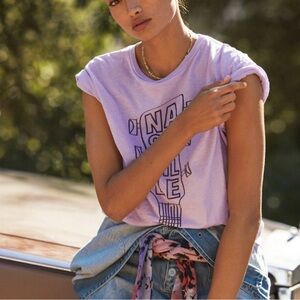 The Original Retro Brand for Anthropologie Nashville Guitar Graphic Tee Large